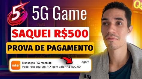 5g game paga - 5G GAME: PLATAFORMA 5G GAME PAGA ou é FURADA?